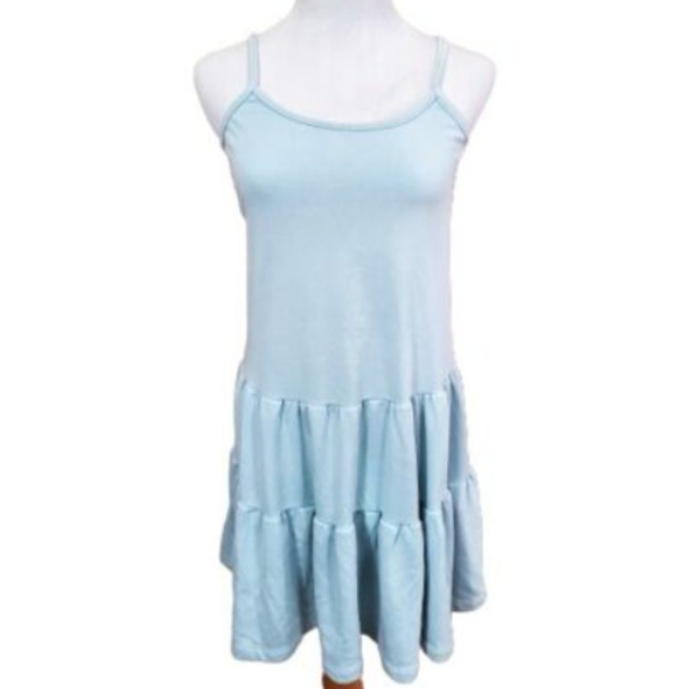 Wild Fable Light Blue Spaghetti Strap Dress NWT Size S